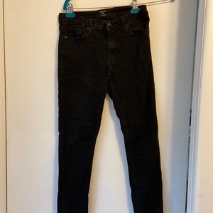 just black size 28 skinny jean